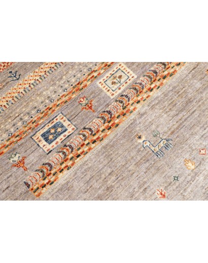 Tappeto Siva Pakistan marrone 171x236