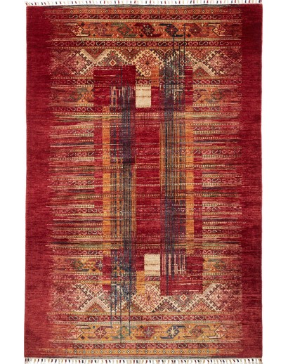 Tappeto Siva Pakistan marrone 171x251