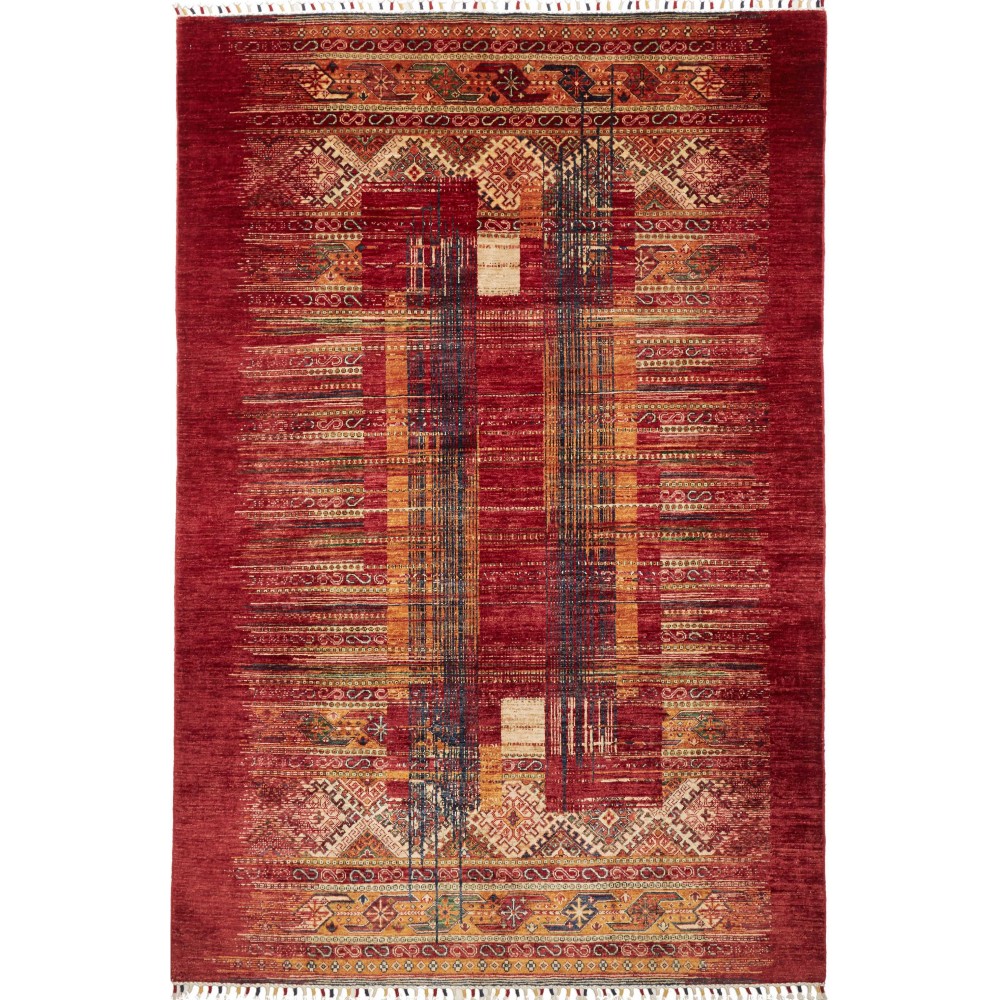 Tappeto Siva Pakistan marrone 171x251