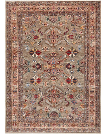 Tappeto Kazak Fine Pakistan bianco 176x242
