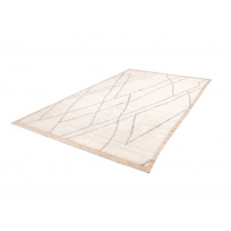 Tappeto Gabbeh Marrakech Pakistan bianco beige 200x313