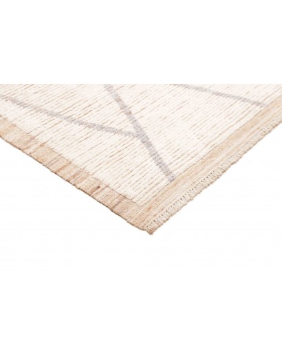 Tappeto Gabbeh Marrakech Pakistan bianco beige 200x313
