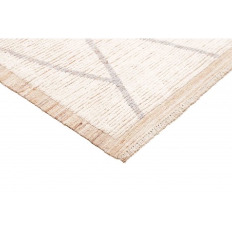 Tappeto Gabbeh Marrakech Pakistan bianco beige 200x313