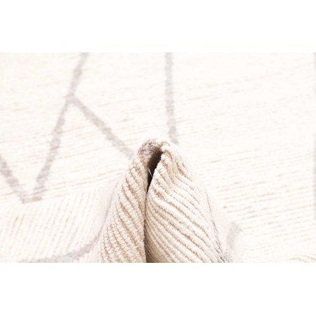 Tappeto Gabbeh Marrakech Pakistan bianco beige 200x313