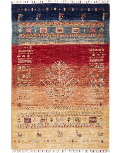 Tappeto Siva Pakistan marrone 116x177