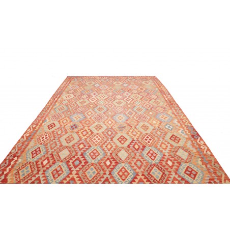 Tappeto Kilim Afghanistan marrone rosso 256x357