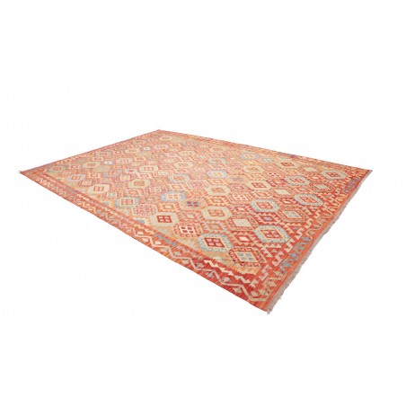Tappeto Kilim Afghanistan marrone rosso 256x357