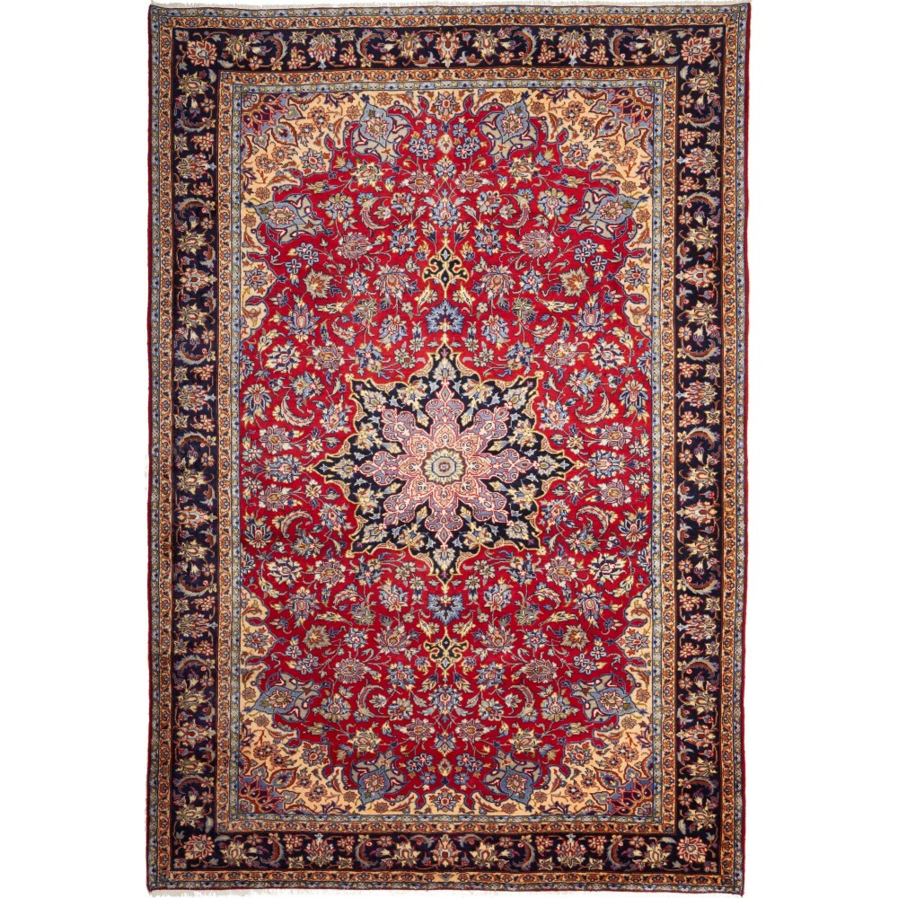 Tappeto Nadjafabad Persia marrone giallo 220x330