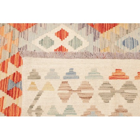 Tappeto Kilim Afghanistan giallo arancione 250x344