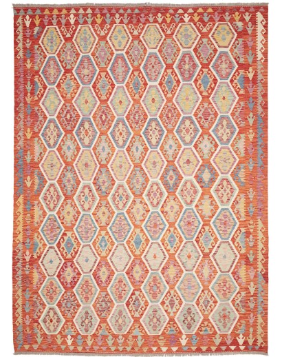 Tappeto Kilim Afghanistan marrone 253x344