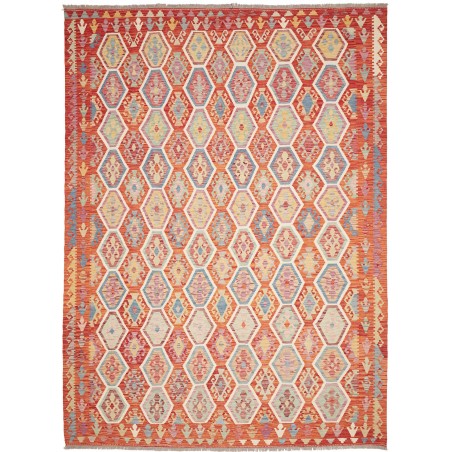 Tappeto Kilim Afghanistan marrone 253x344