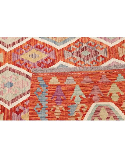 Tappeto Kilim Afghanistan marrone 253x344