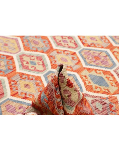 Tappeto Kilim Afghanistan marrone 253x344