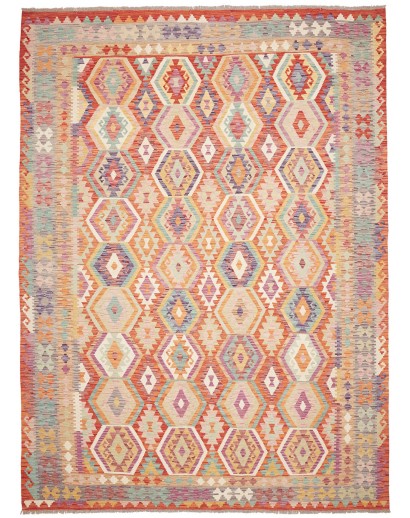 Tappeto Kilim Afghanistan marrone 253x342