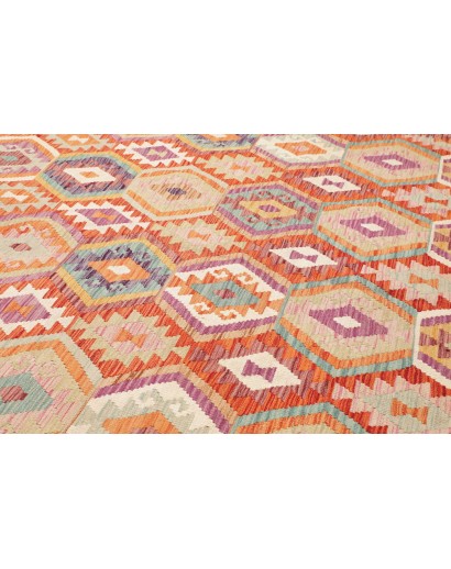Tappeto Kilim Afghanistan marrone 253x342