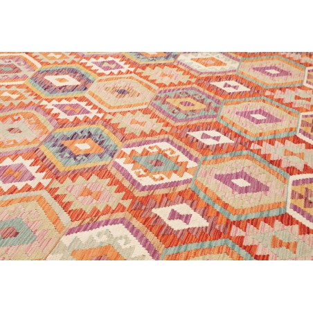 Tappeto Kilim Afghanistan marrone 253x342