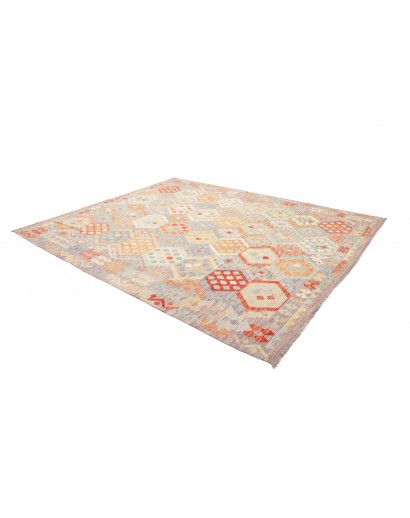 Tappeto Kilim Afghanistan beige marrone 248x295