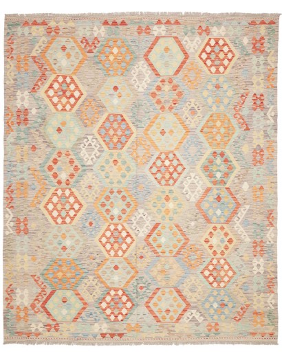 Tappeto Kilim Afghanistan marrone beige 245x293