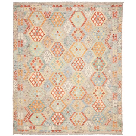 Tappeto Kilim Afghanistan marrone beige 245x293