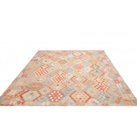 Tappeto Kilim Afghanistan marrone beige 245x293
