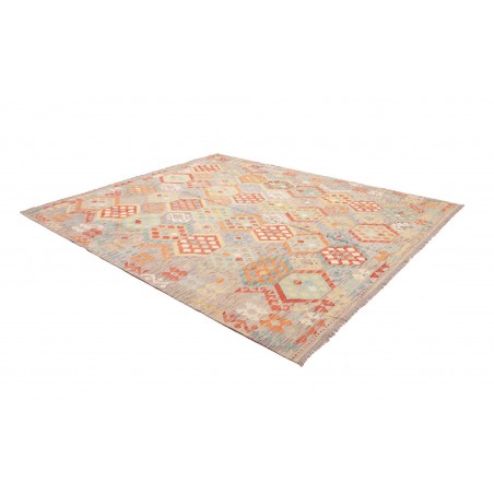 Tappeto Kilim Afghanistan marrone beige 245x293