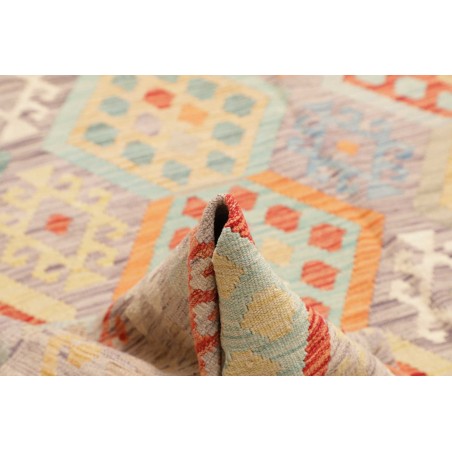 Tappeto Kilim Afghanistan marrone beige 245x293