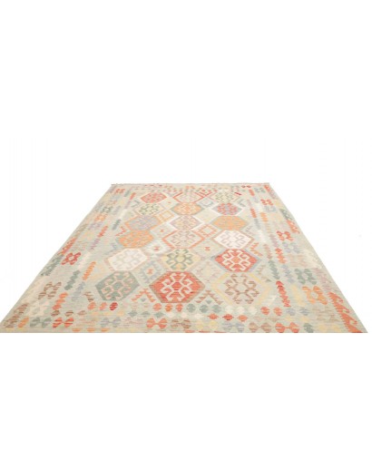 Tappeto Kilim Afghanistan bianco 244x303