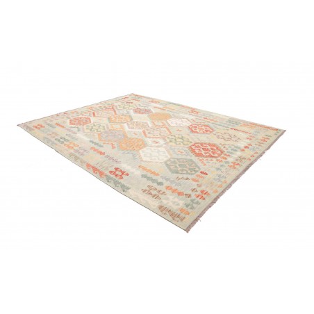 Tappeto Kilim Afghanistan bianco 244x303