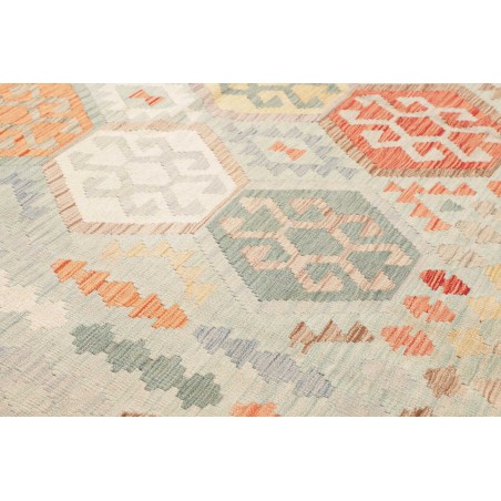 Tappeto Kilim Afghanistan bianco 244x303