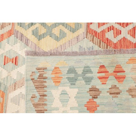 Tappeto Kilim Afghanistan bianco 244x303