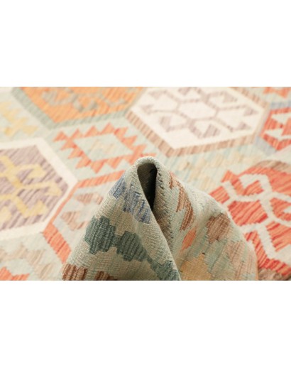 Tappeto Kilim Afghanistan bianco 244x303