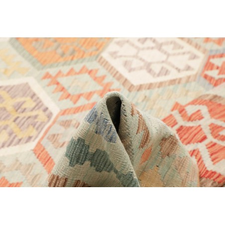 Tappeto Kilim Afghanistan bianco 244x303