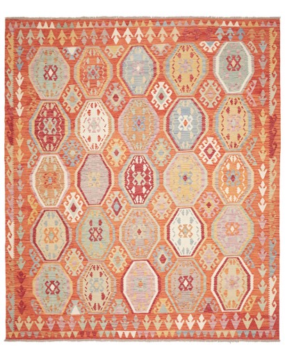 Tappeto Kilim Afghanistan marrone 255x296