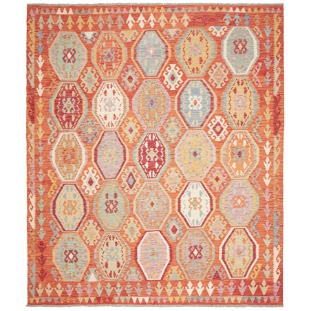 Tappeto Kilim Afghanistan marrone 255x296