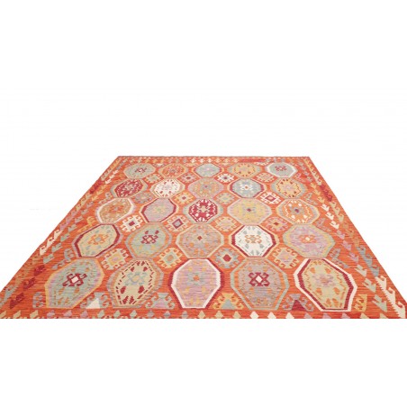 Tappeto Kilim Afghanistan marrone 255x296