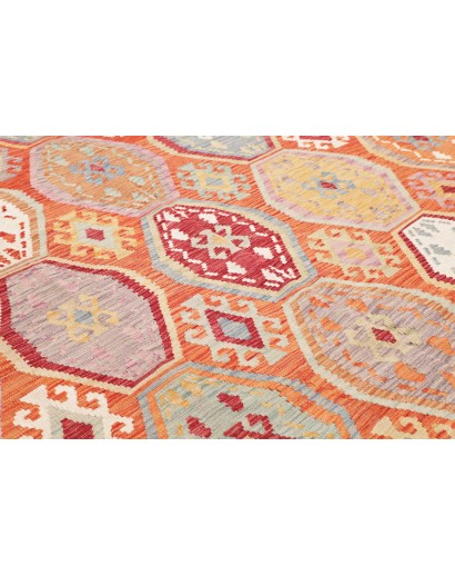 Tappeto Kilim Afghanistan marrone 255x296