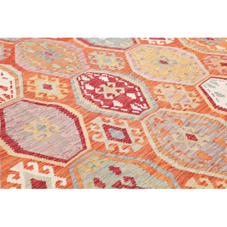 Tappeto Kilim Afghanistan marrone 255x296