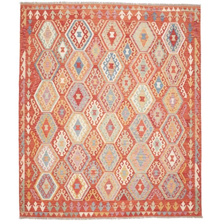 Tappeto Kilim Afghanistan marrone 255x294