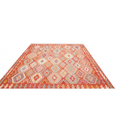 Tappeto Kilim Afghanistan marrone 255x294