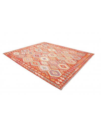 Tappeto Kilim Afghanistan marrone 255x294