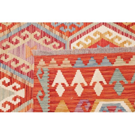 Tappeto Kilim Afghanistan marrone 255x294