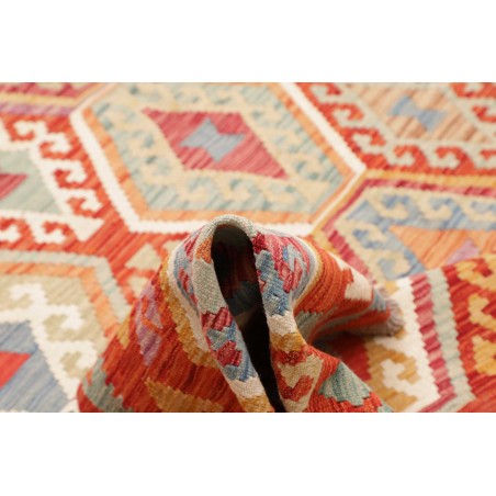 Tappeto Kilim Afghanistan marrone 255x294