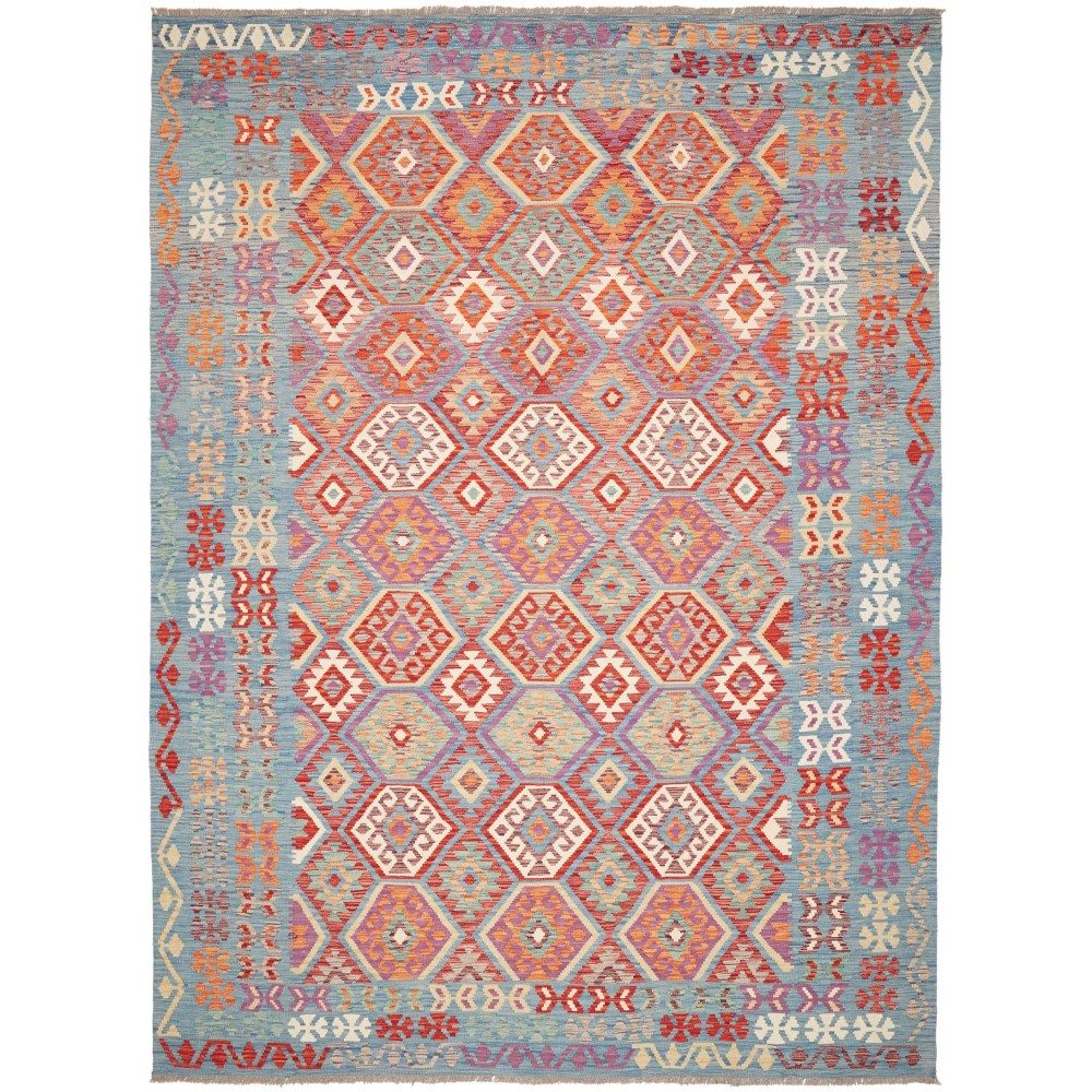 Tappeto Kilim Afghanistan marrone 250x342