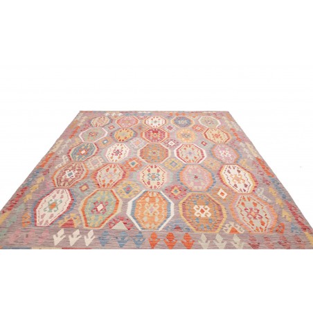 Tappeto Kilim Afghanistan marrone beige 252x290