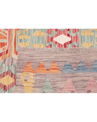 Tappeto Kilim Afghanistan marrone beige 252x290