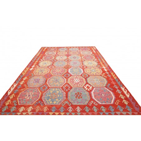 Tappeto Kilim Afghanistan marrone 252x359