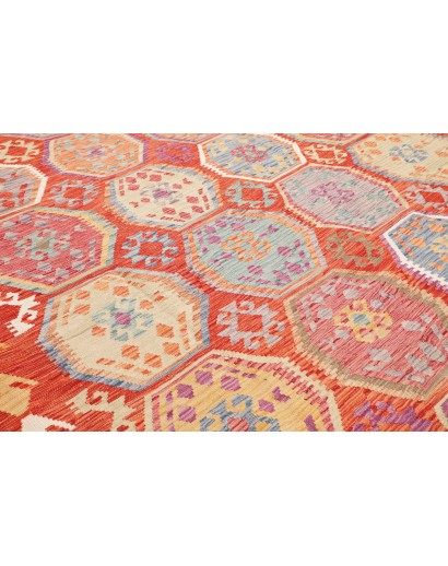 Tappeto Kilim Afghanistan marrone 252x359