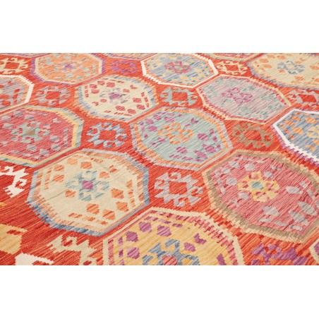 Tappeto Kilim Afghanistan marrone 252x359