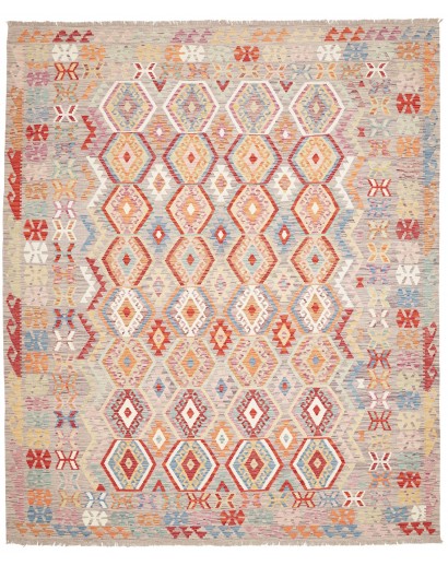 Tappeto Kilim Afghanistan beige marrone 255x300