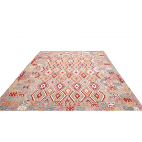 Tappeto Kilim Afghanistan beige marrone 255x300